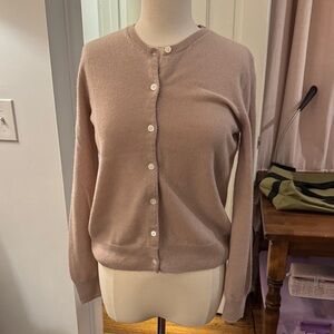 GUC - Everlane Women's Button-Up Cardigan - Dusty Rose